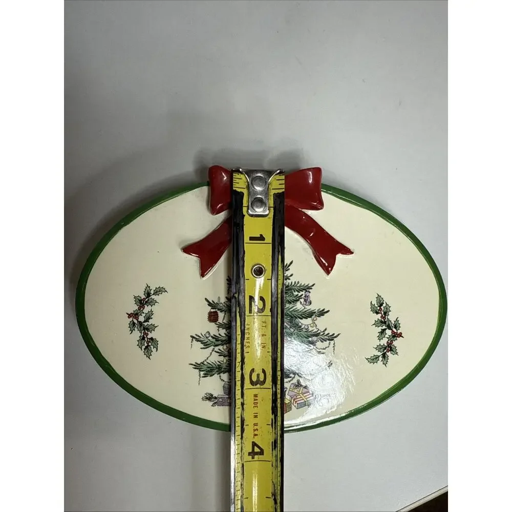 Spode - Soap Dish, Guest Bathroom Essentials, Holiday Bath Red